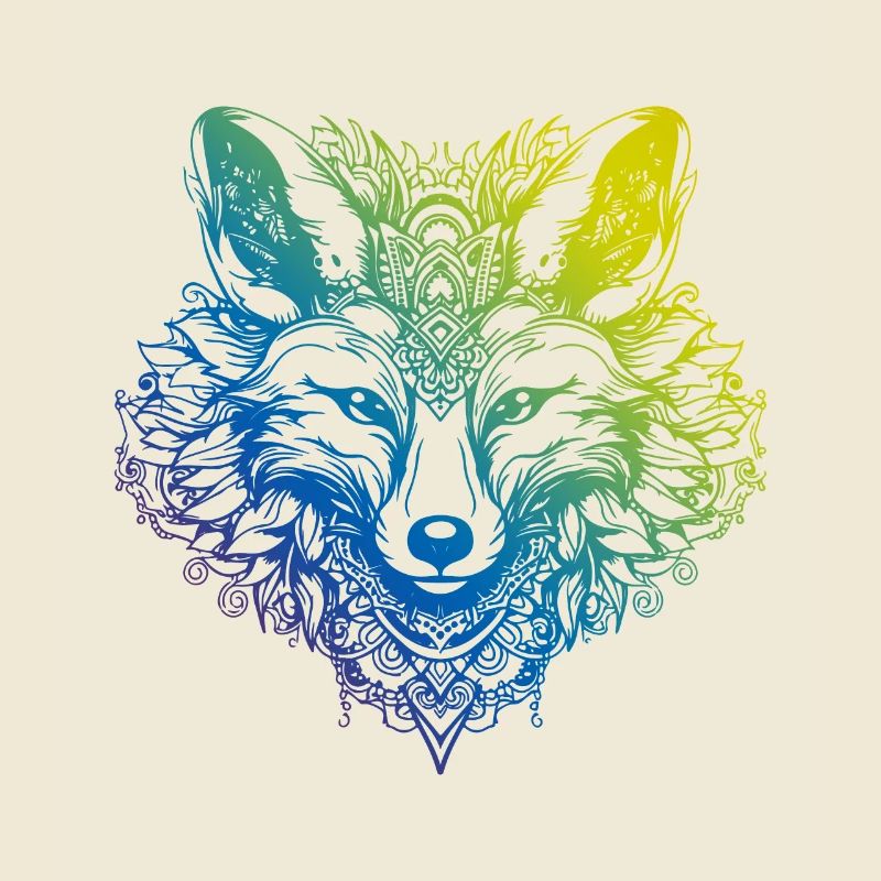 Fuchs Mandala Boho