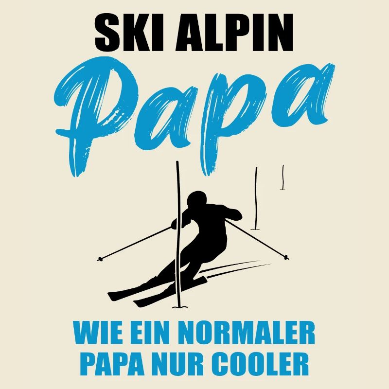 Alpine Ski Dad Gift