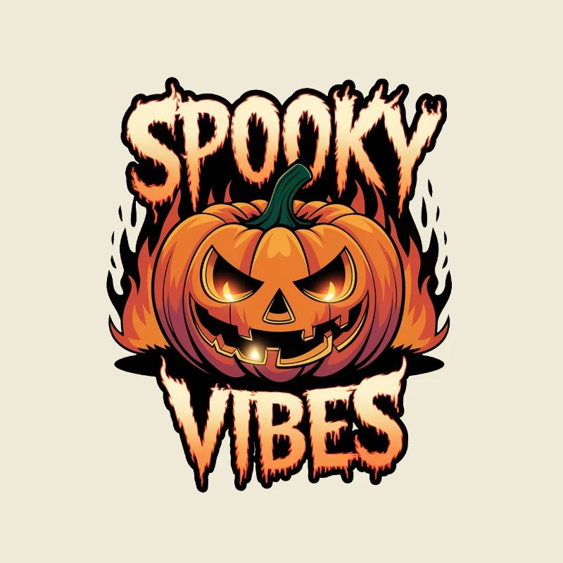 Scary Jack-O-Lantern – Spooky Vibes