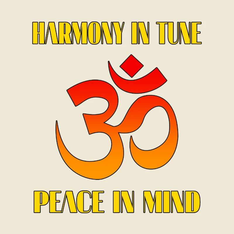 Om Zen Harmony - Mindful Peace Tee