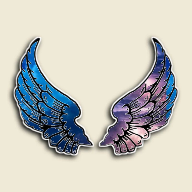 Conception d'ailes de galaxie