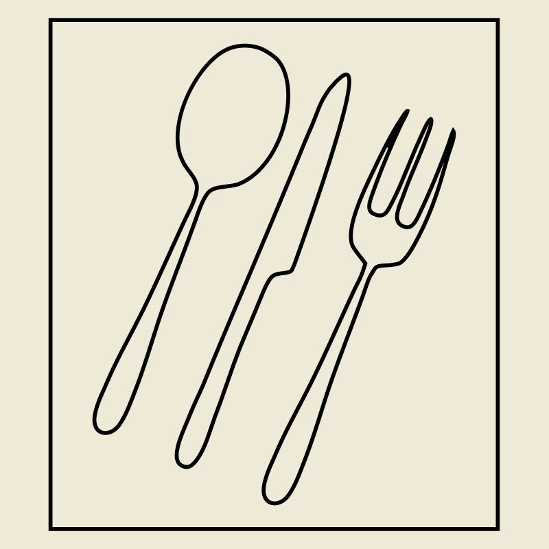 Knife fork Löeffel