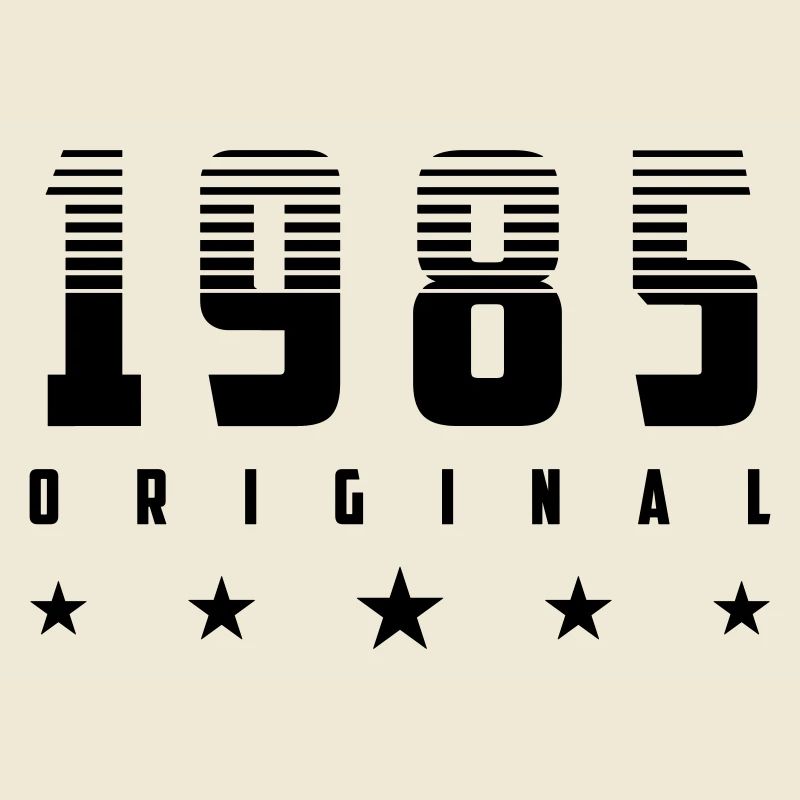 Original 1985 Année de naissance | | changeable de couleur