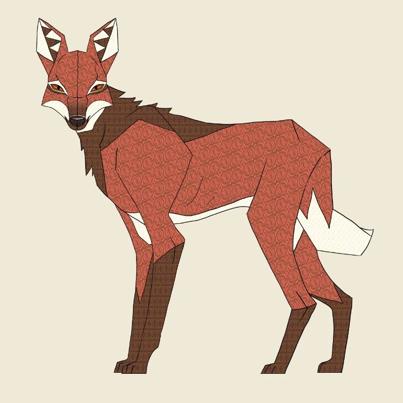 Mähnenwolf