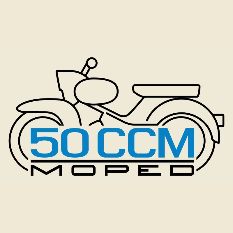 Emblème étoile de cyclomoteur 50cc v.2