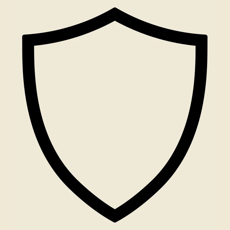 sécurité de forme de logo d’icône de bouclier