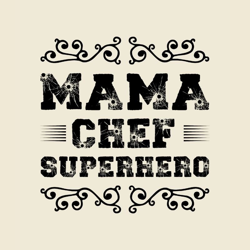 Mama Chef Superheld Mutter
