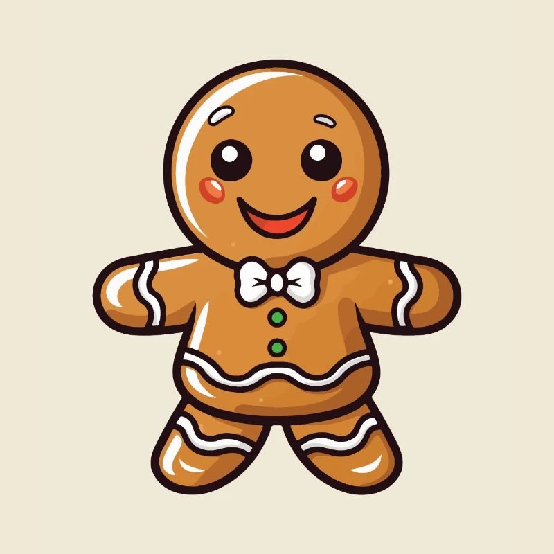 Christmas Gingerbread Cookie Baking