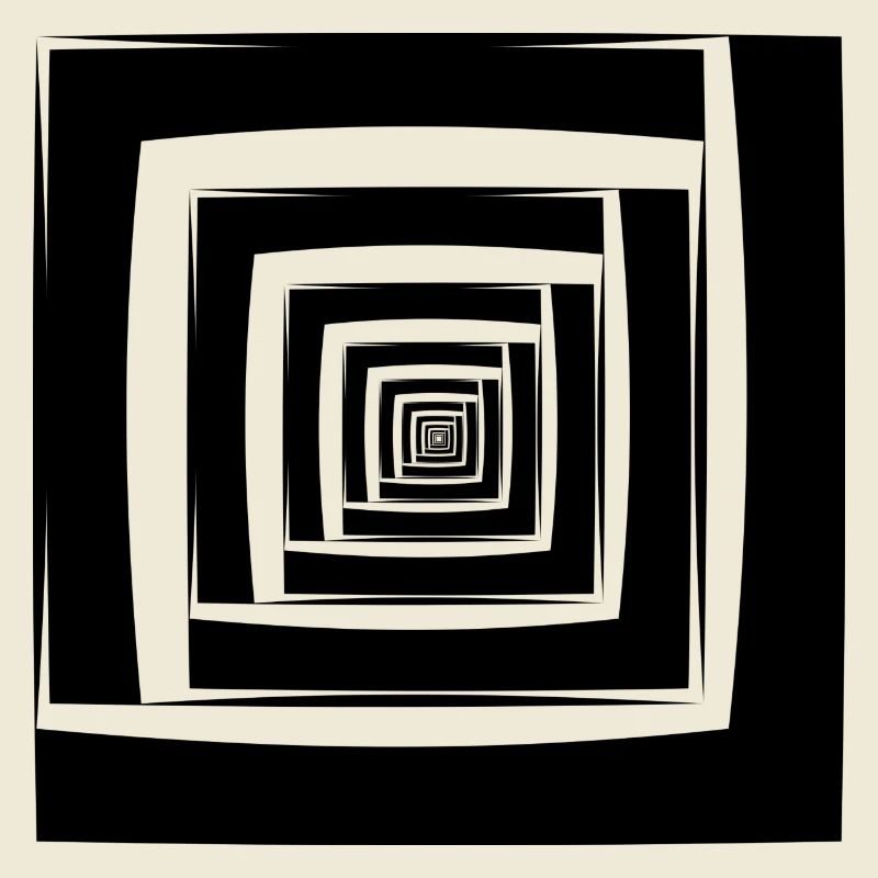 Squares Abstract Geometry Gift Gift Idea