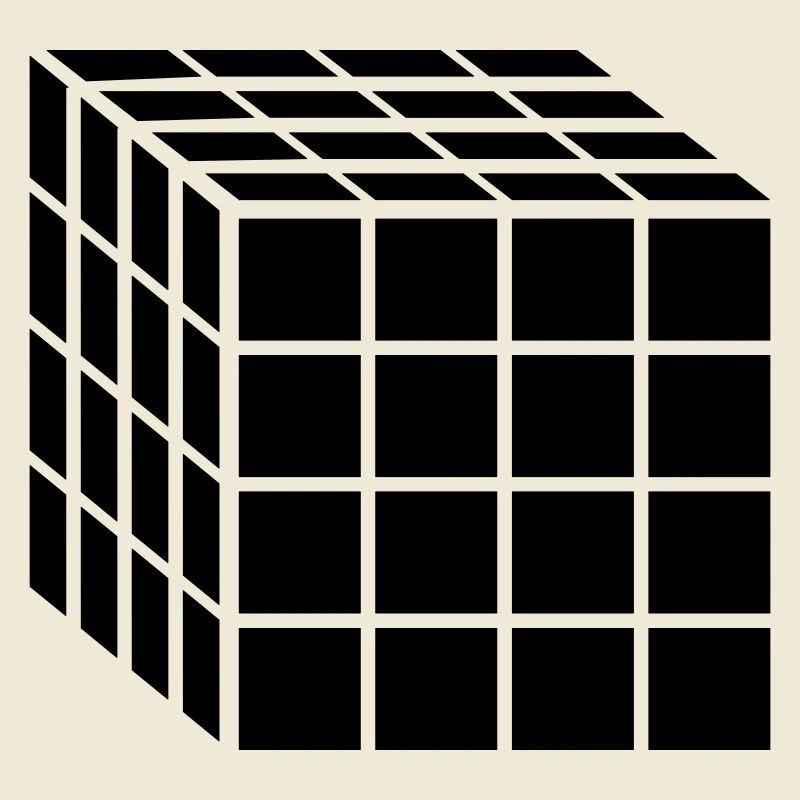 4x4 Block Cube