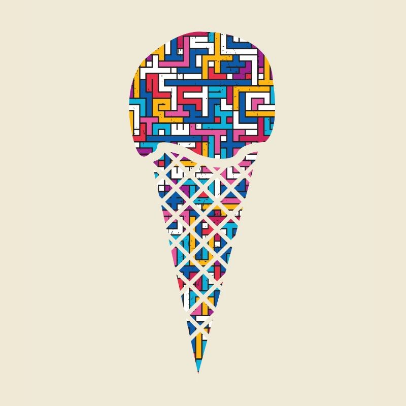 Eis Eiskugel Eiswaffel