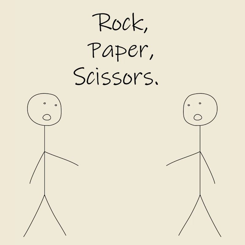 Stickerman Rock, Papier, Ciseaux
