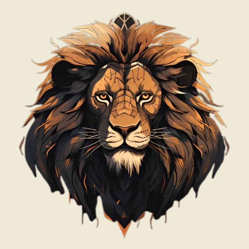 Der König der Tiere, der Löwe