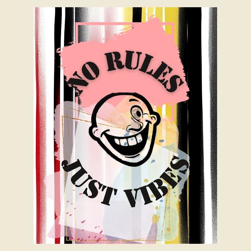 Pas de règles, juste des vibrations - Style graffiti