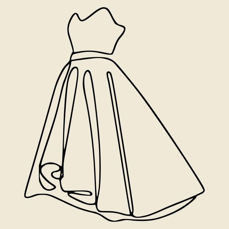 Kleid Mode Kunst Geschenk Geschenkidee
