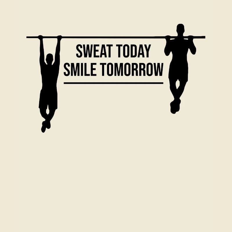 Pull-ups motivating saying fitness training