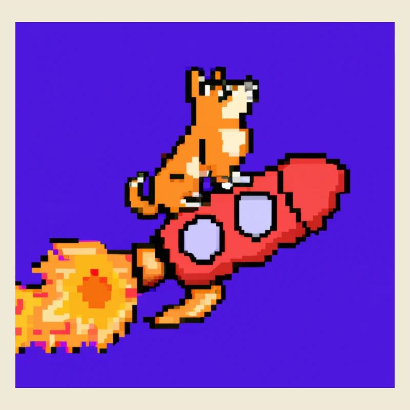 Pixel Dog sur Rocket Pixel Art