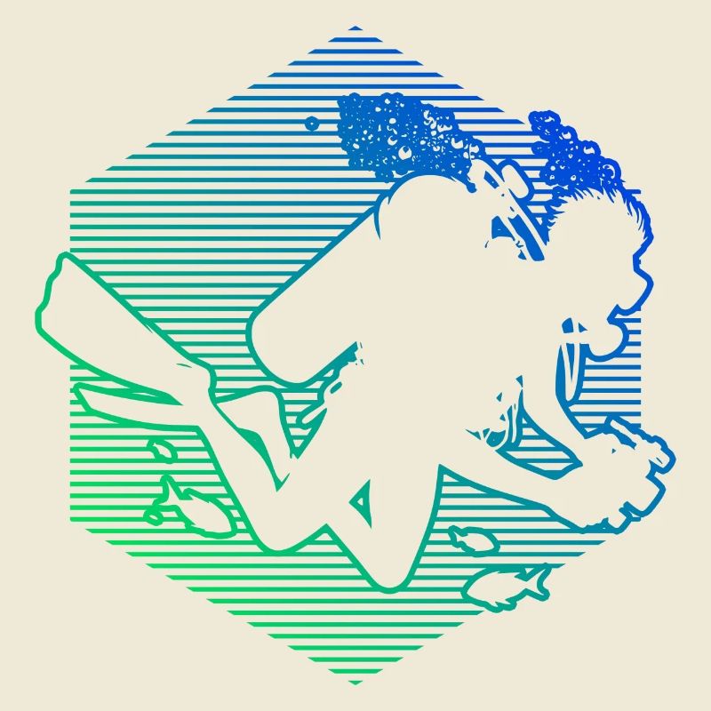 Plongée Libre Plongée Plongée Scuba Diver Hommes