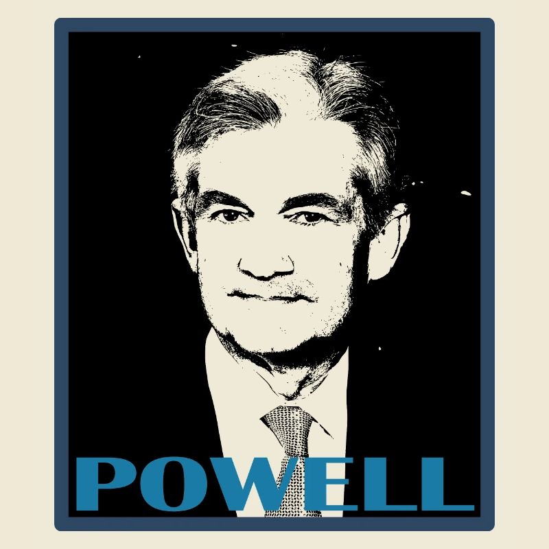 Jerome Powell Fed Interest Rates Gift Idea