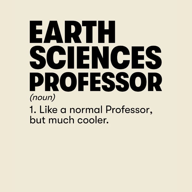 Earth Sciences Professor