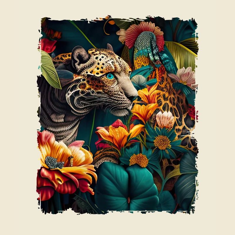 Leopard Blumen
