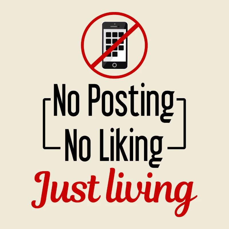 Technology pause, screen-free time, offline,