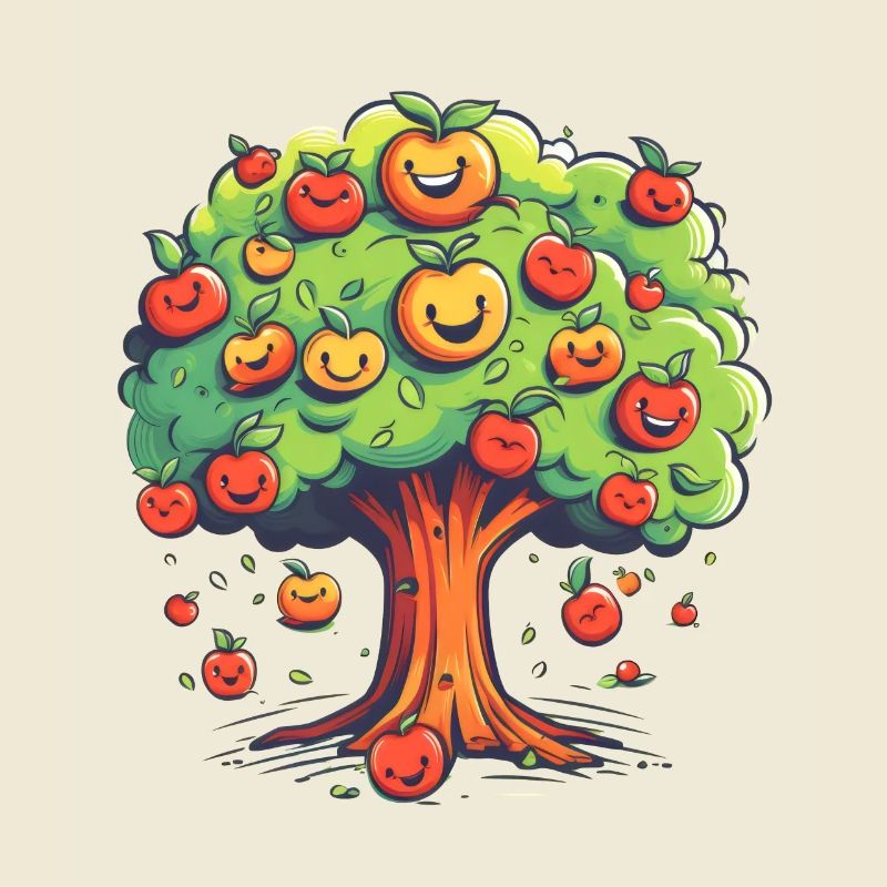 Apples Tree Fruit Orchard Apple Picking Cute