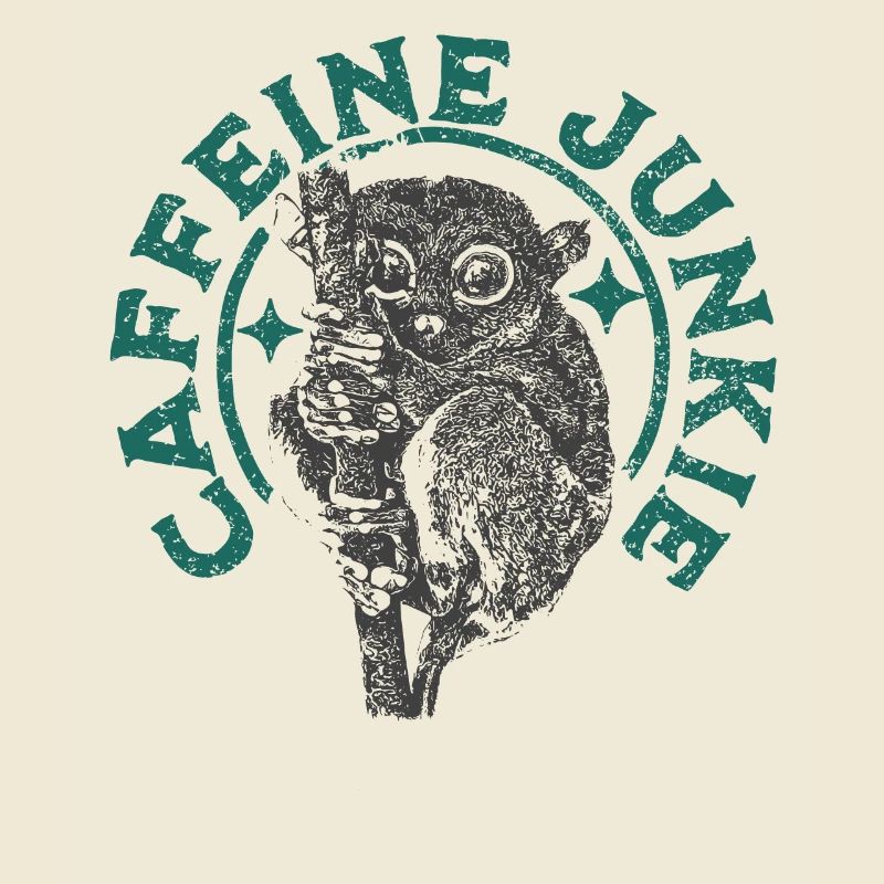 Caffeine Junkie Monkey