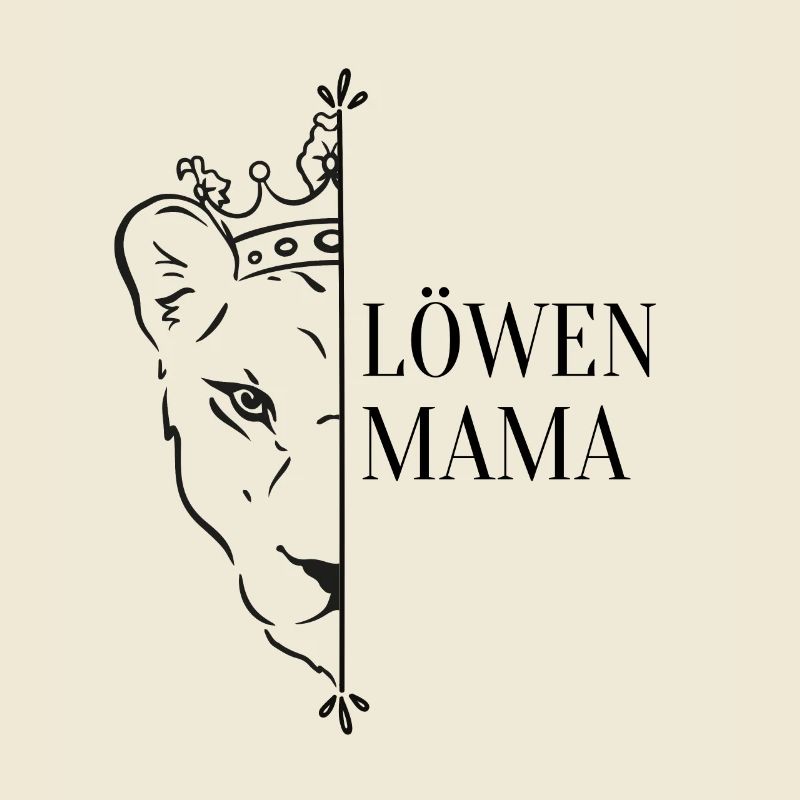 Löwenmama Mama Mutter Motiv Muttertag Geburtstag