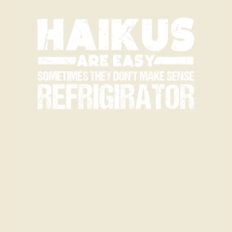 Les haïkus sont simples, parfois ils n’en font pas