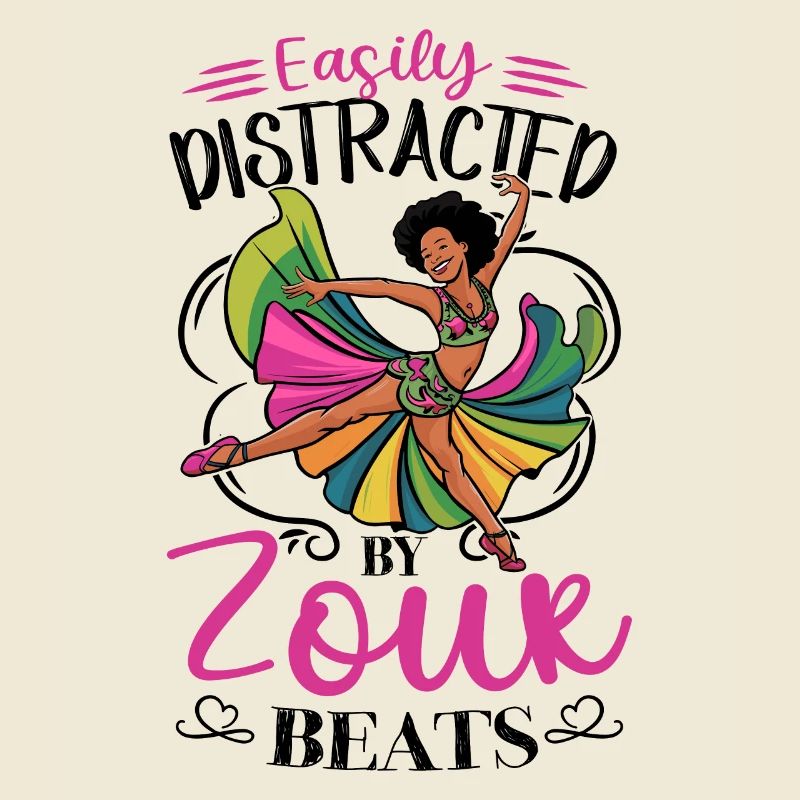 Drôle de danseur de zouk disant