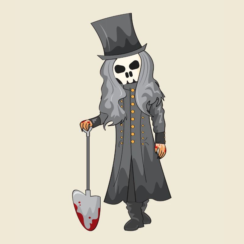 Chemise Gravedigger Undertaker Undertaker Grave