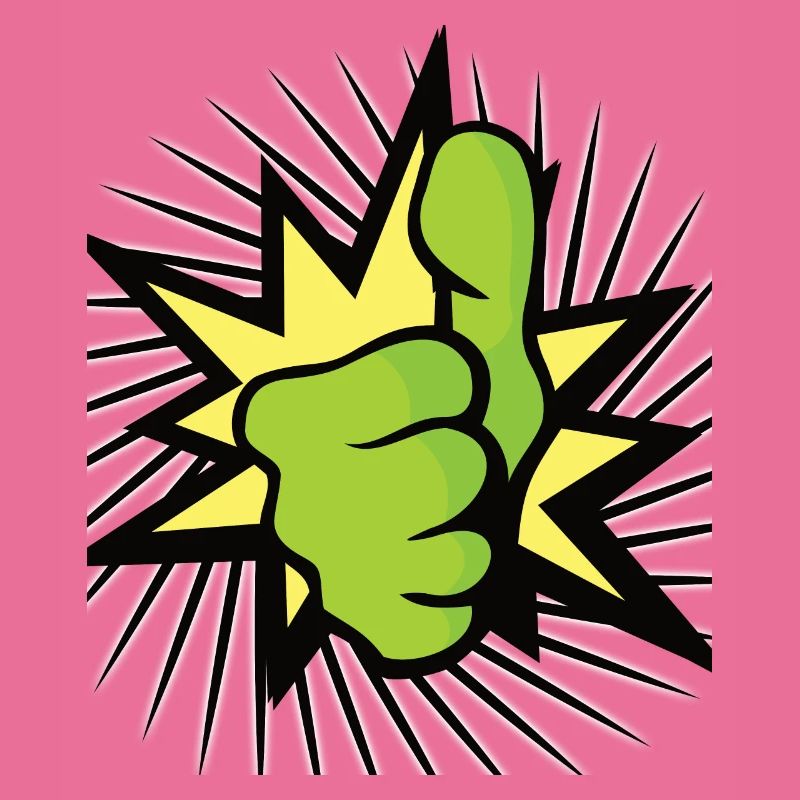 Thumbs up nicely