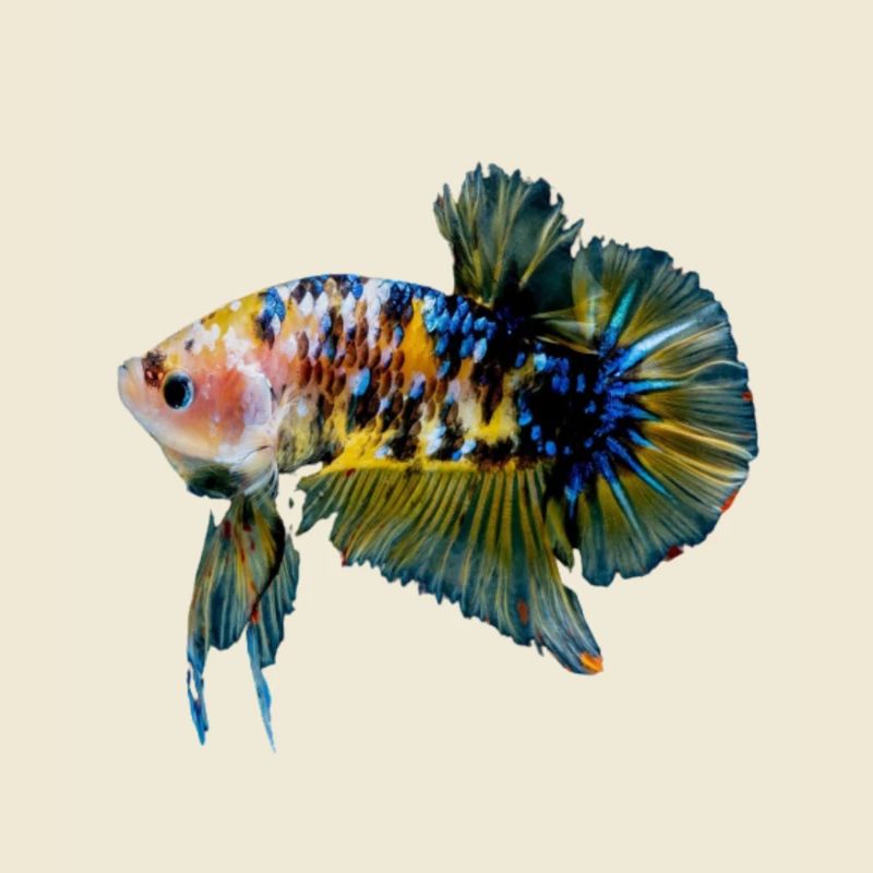 Cool Betta Splendens Siamese fighting fish