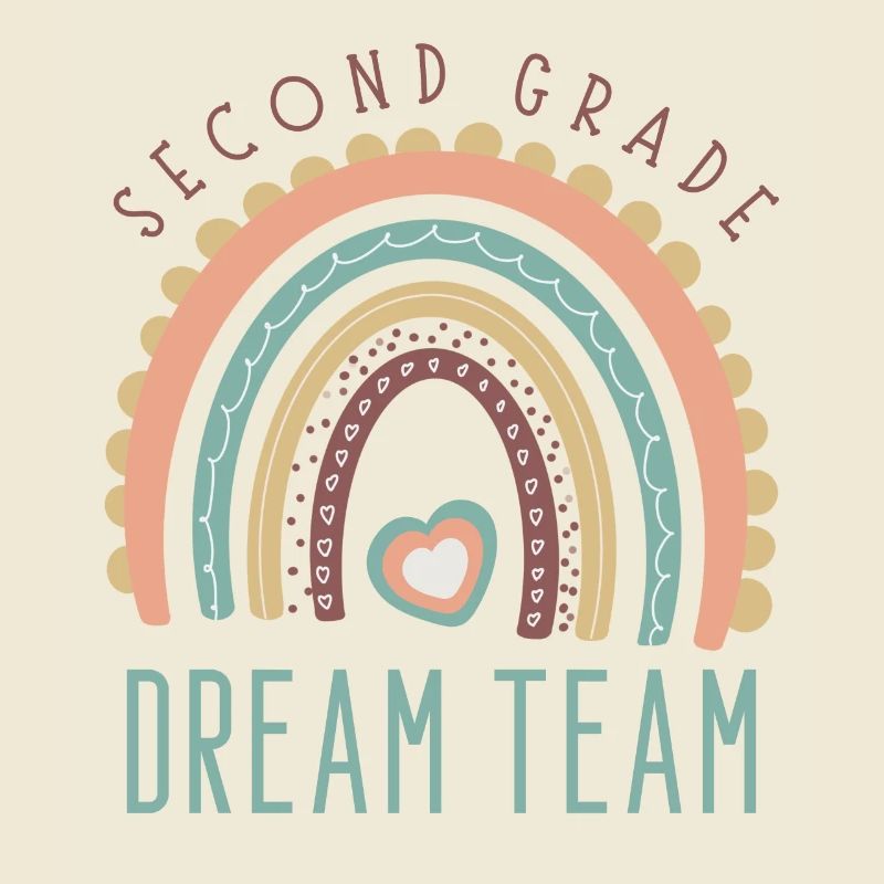 Second Grade Dream Team Retro Back To School