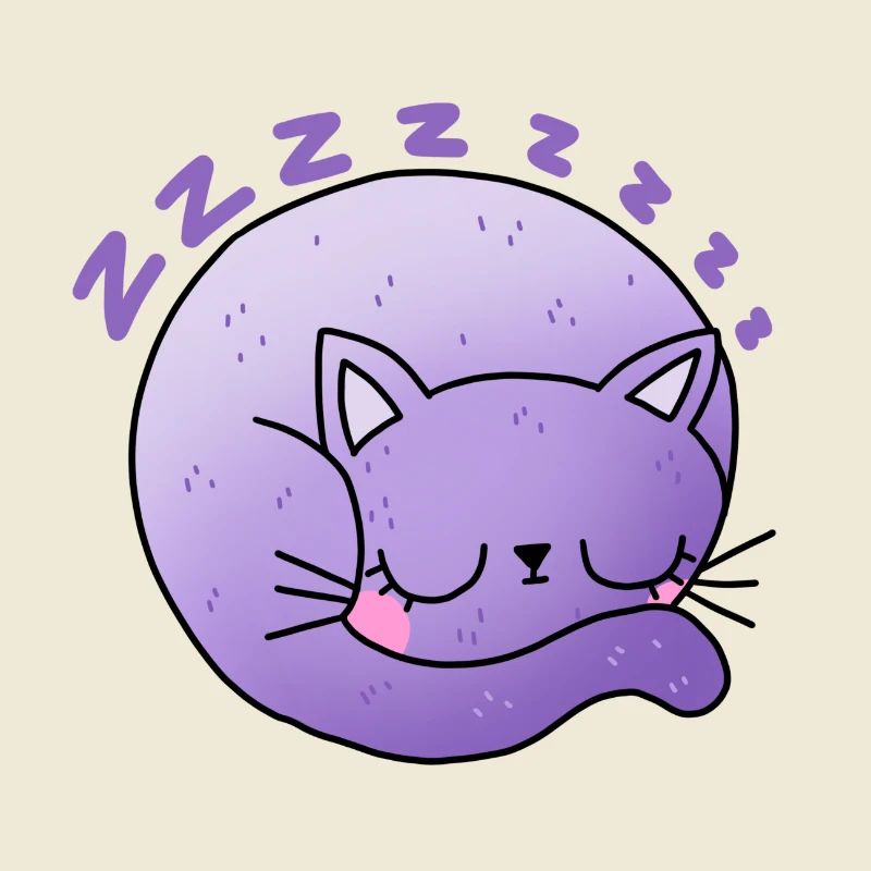 Schläfrige Katze