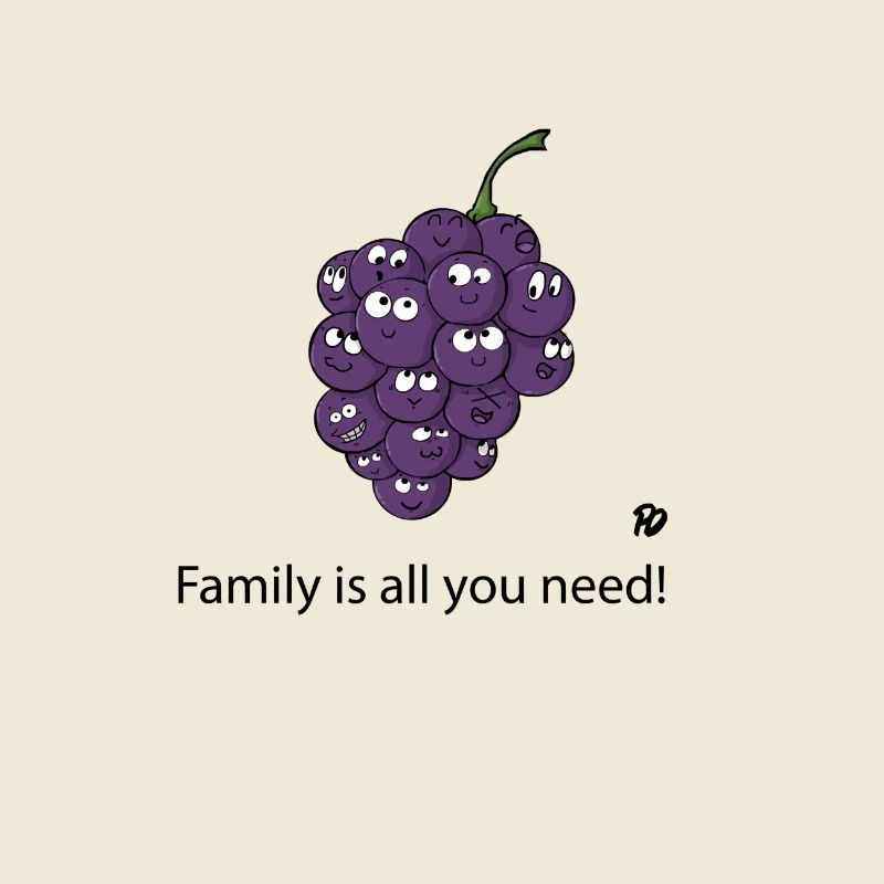 Grape Fun Grape Gift Family Idea