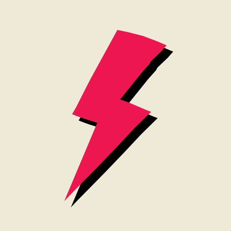 éclair rouge éclair éclair bande dessinée orage Gewitte