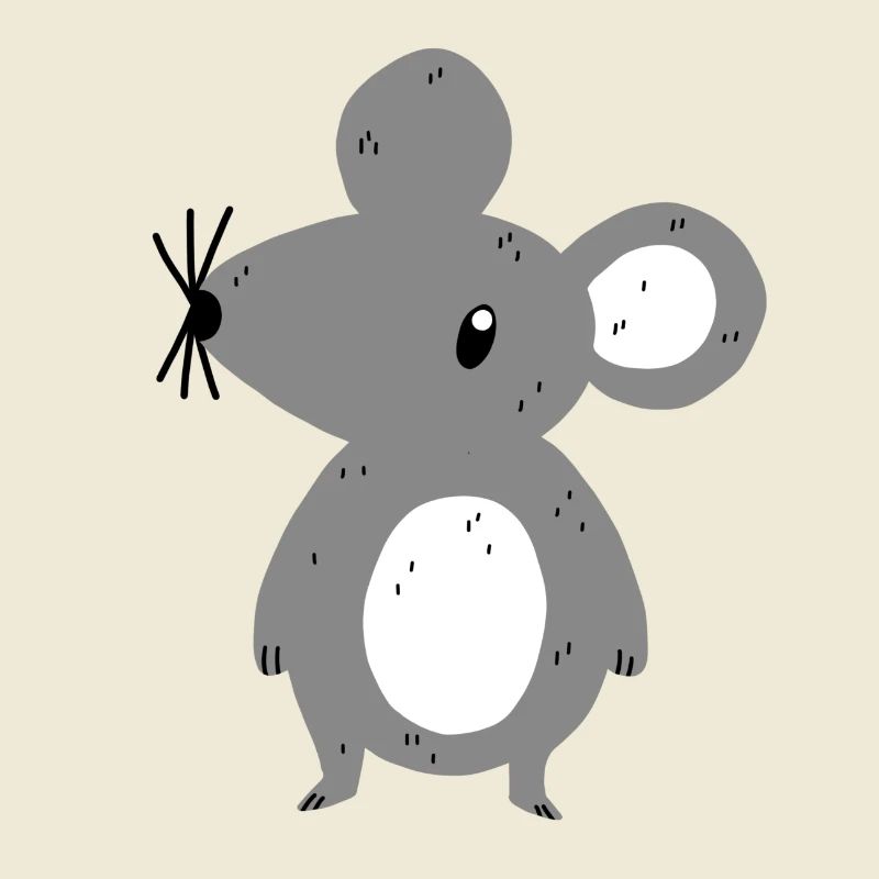 Graue Maus