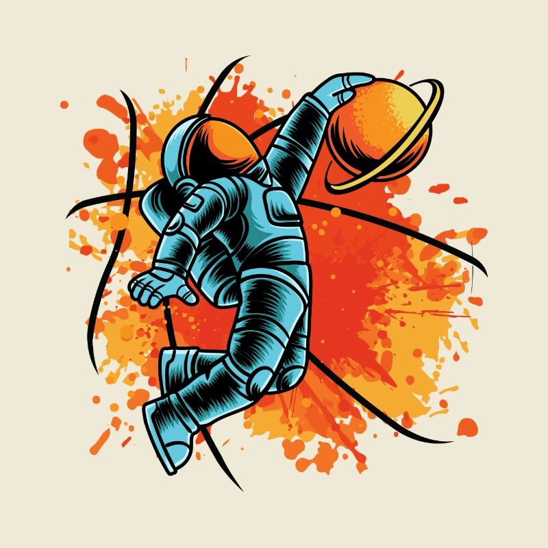Galactic Dunk: The Zero-Gravity Basketball Odyssey