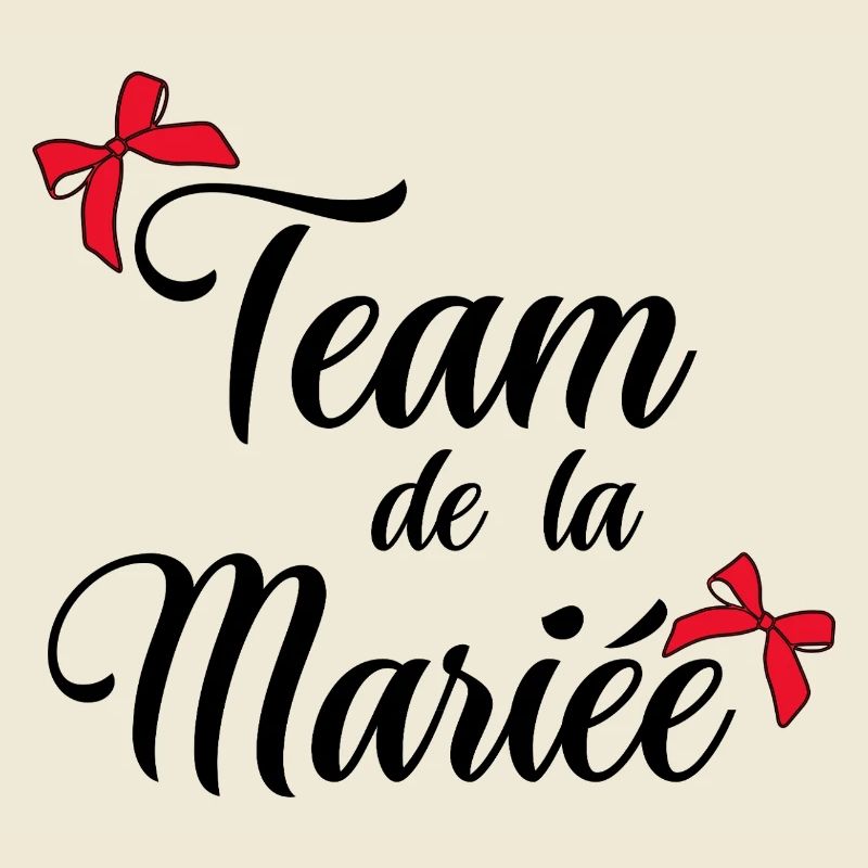 Team-Schleife der Braut
