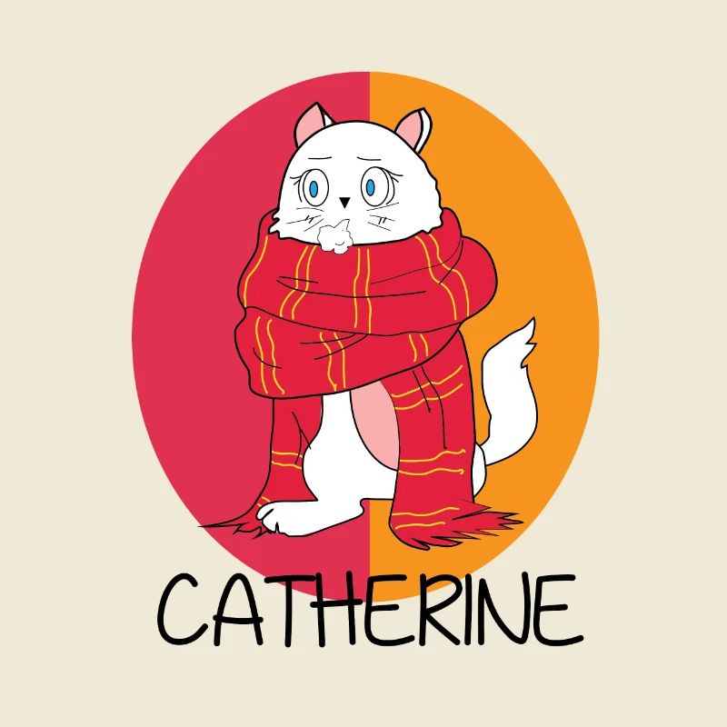 Cat - cold - winter - cat design