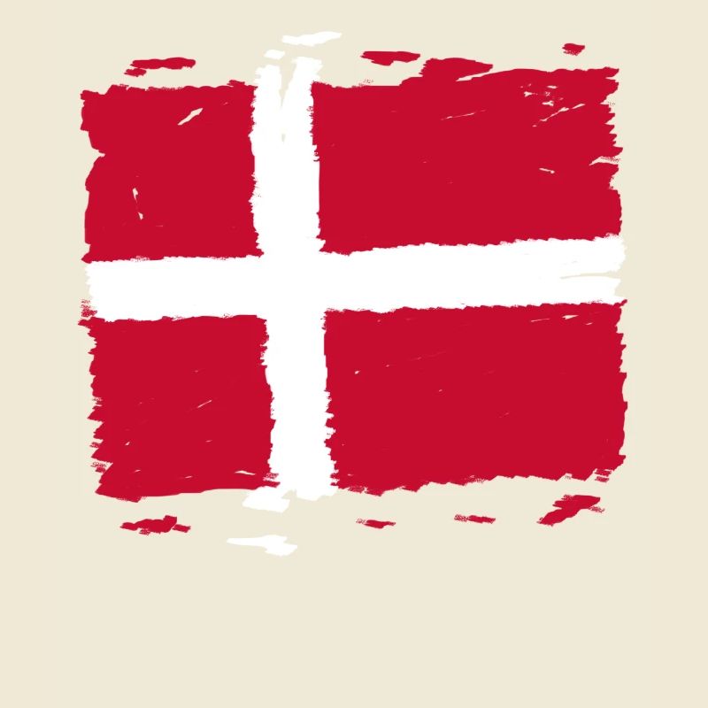 Drapeau du Danemark - Drapeau du marché du Danemark