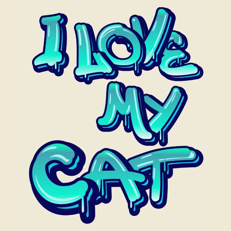 Ich liebe meine Katze