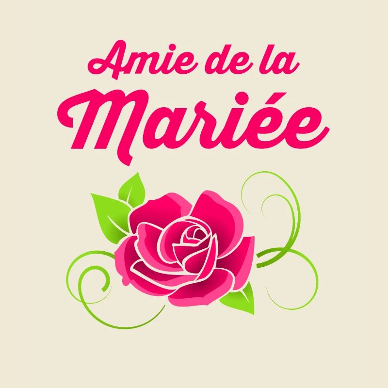 Freundin der Braut Geschenk Rose romantisch