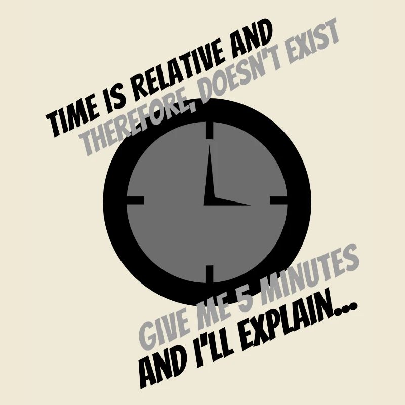 Time doesn't exist Range (Darker wording)