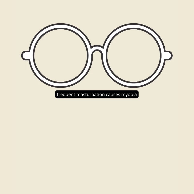frequent masturbation causes myopia