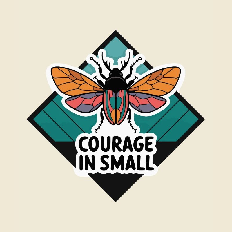 BEE COURAGE IN SMALL