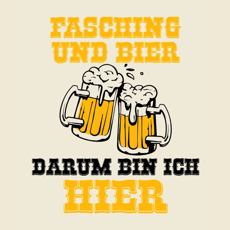 „Fasching und Bier, darum bin ich hier“🍻