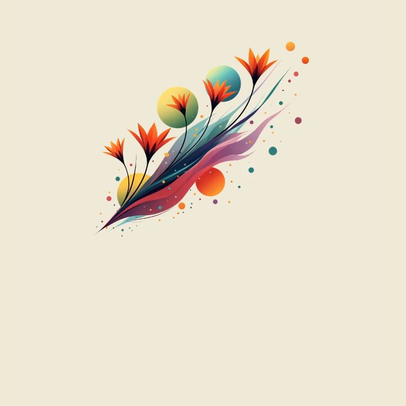 Abstract Floral Flow